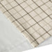 Anaheim - 84" Plaid Tab Top Panel - Natural - Simple Home Plus