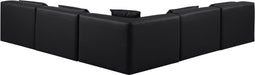Cube - 5 Piece Modular Corner Armless Sectional - Simple Home Plus
