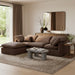 Indulge - Velvet 4 Piece Modular Sectional With Chaise - Simple Home Plus
