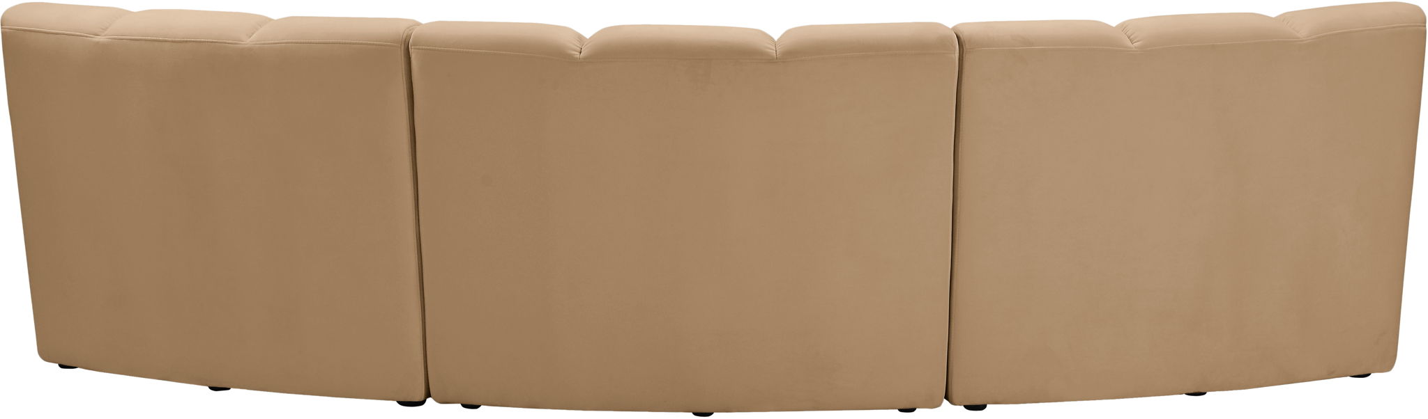 Infinity - 3 Piece Modular Sectional - Camel - Simple Home Plus