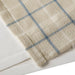 Anaheim - 50x84" Plaid Rod Pocket And Back Tab Curtain Panel With Fleece Lining - Linen Blue - Simple Home Plus