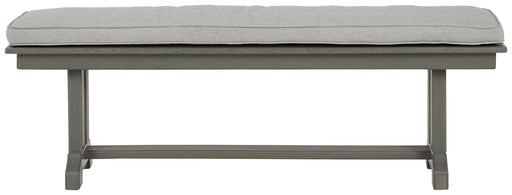 Visola - Bench with Cushion - Gray - Simple Home Plus