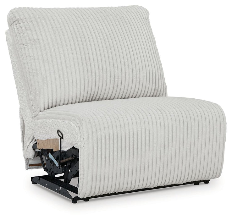 Top Tier - Armless Recliner - Alloy - Simple Home Plus