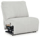 Top Tier - Armless Recliner - Alloy - Simple Home Plus