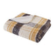 Bloomington - Faux Mohair to Sherpa Throw - Tan - Simple Home Plus