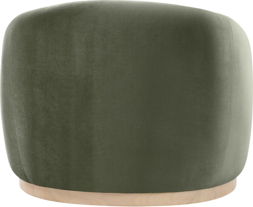 Gustavo - Velvet Upholstered Chair - Simple Home Plus