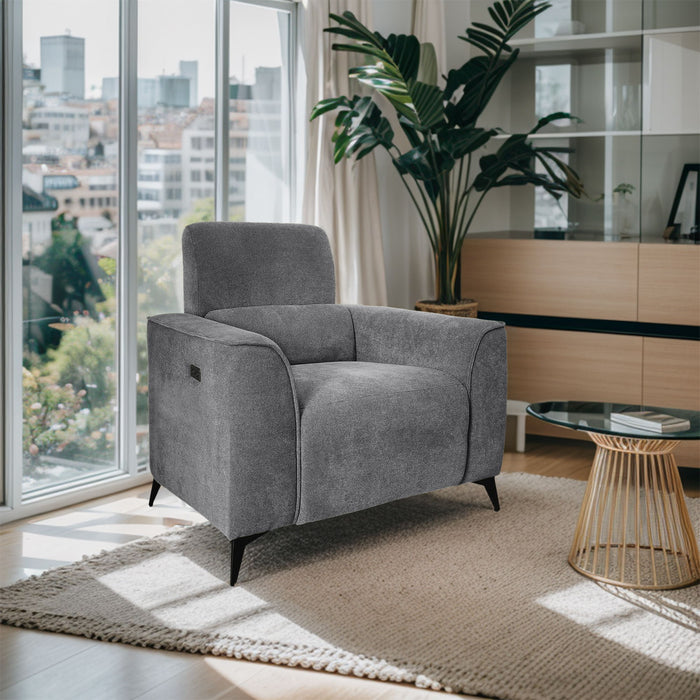 Madison - Power Recliner - Dark Gray