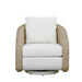 Pavilion - Outdoor Swivel Club Chair - White - Simple Home Plus