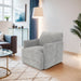 Carly - Swivel Chair - Light Gray - Simple Home Plus