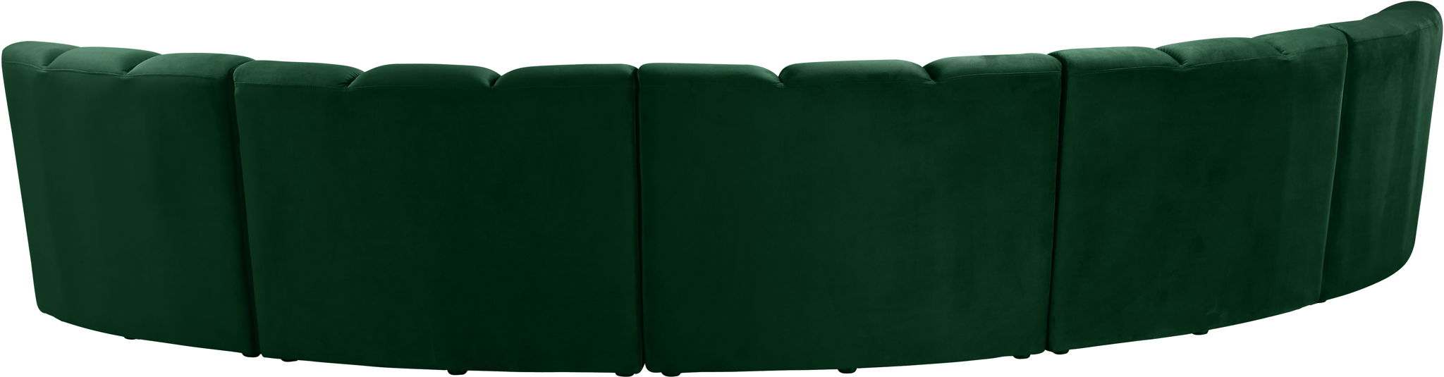 Infinity - 5 Piece Velvet Modular Sectional - Simple Home Plus