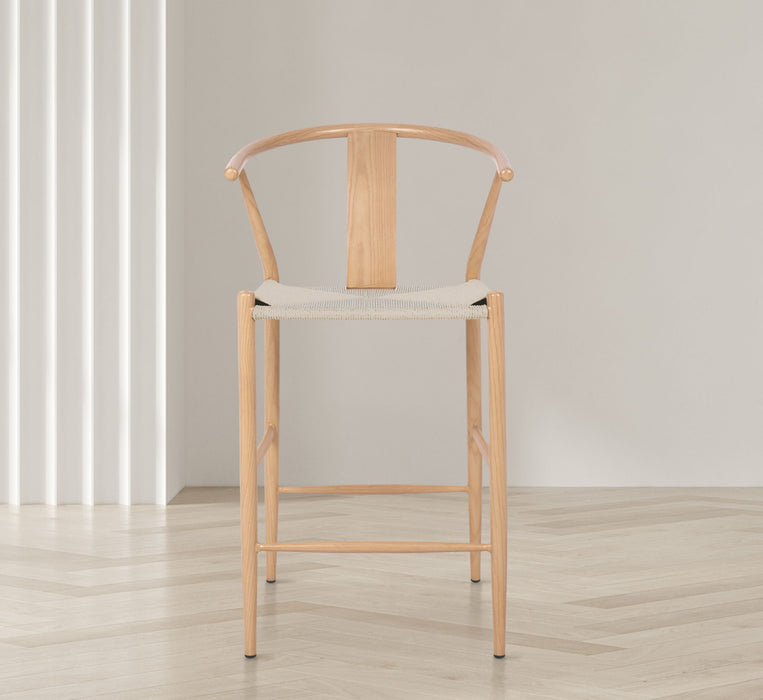 Beck - Hand Woven Rope Stool (Set of 2) - Simple Home Plus
