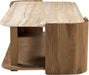 Calabria - Marble And Oak Wood Table - Simple Home Plus