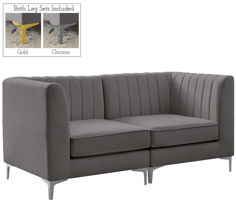 Alina - 2 Piece Modular Sectional - Simple Home Plus
