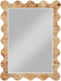 Vassa - Burl Veneer Mirror - Simple Home Plus