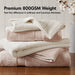 800GSM - 8 Piece Antimicrobial Towel Set - Blush - Simple Home Plus