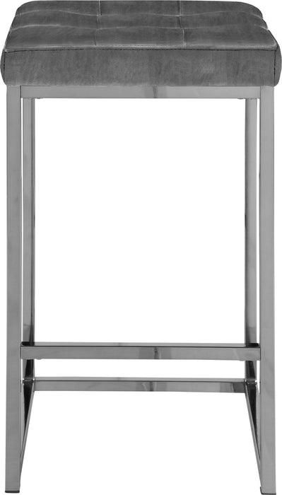Nicola - Velvet Stool (Set of 2) - Simple Home Plus