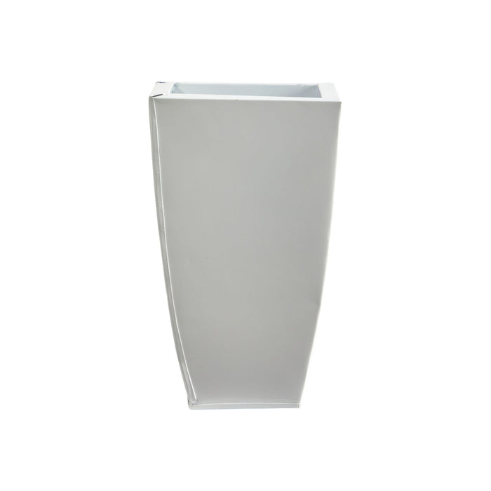 13" Tapered Square Metal Planter