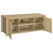 Laurelton - 3 Piece Entertainment Center TV Stand - Light Oak - Simple Home Plus