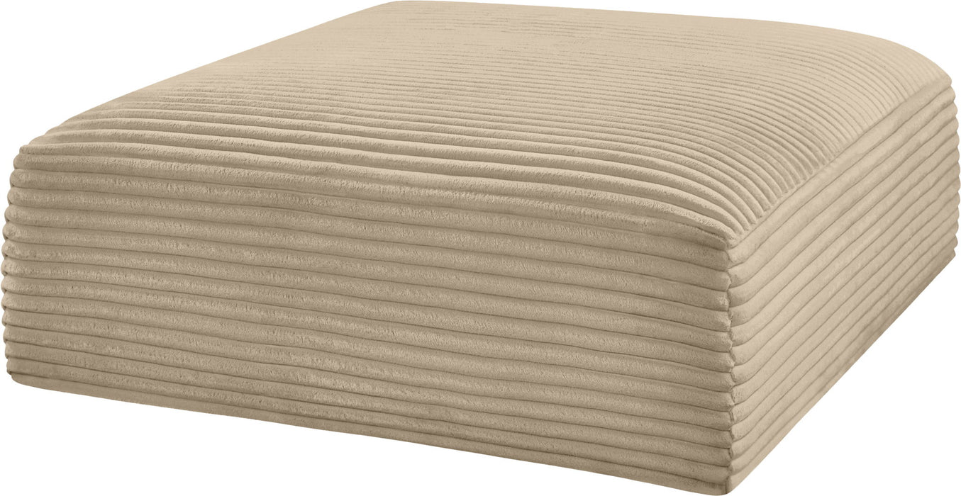 Shaggy - Fabric Ottoman