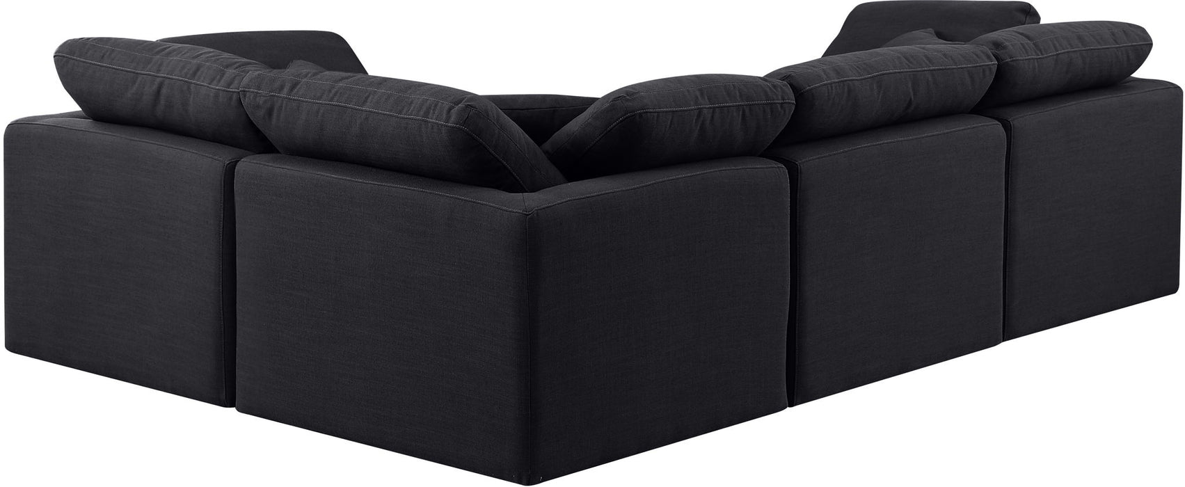 Indulge - Linen 4 Piece Modular Corner Sectional - Simple Home Plus