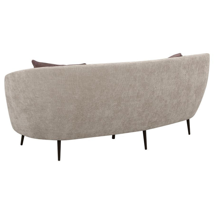Ellorie - Upholstered Curved Sofa Set - Simple Home Plus