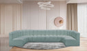Arc - Faux Leather Modular U-Shaped Sectional - Simple Home Plus