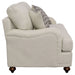 Glenn - Upholstered English Arm Loveseat - Light Gray - Simple Home Plus