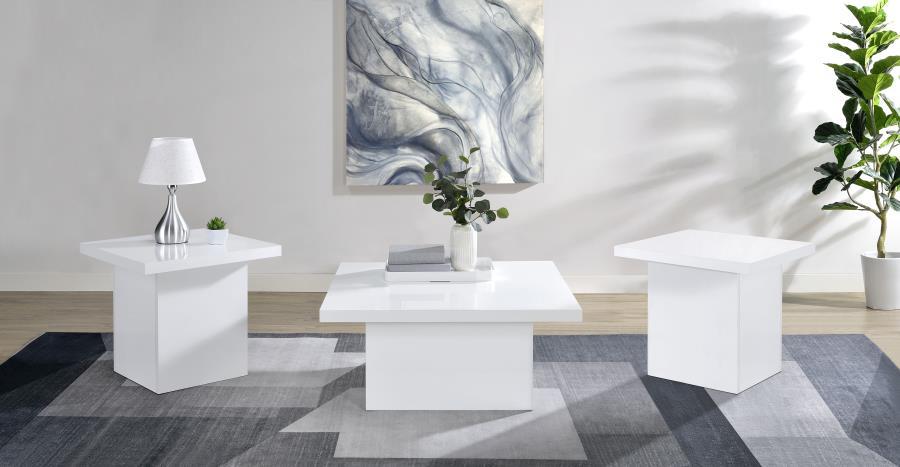 Devar - Square Coffee Table Set - Simple Home Plus