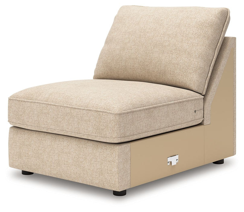 Seyler - Armless Chair - Sand - Simple Home Plus
