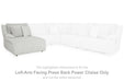 Top Tier - Laf Press Back Power Chaise - Alloy - Simple Home Plus