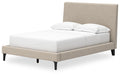 Cielden - Upholstered Bed With Roll Slats - Simple Home Plus