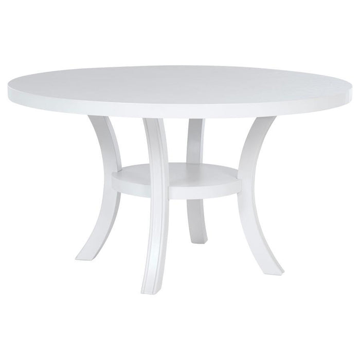 Judd - Round Wood Dining Table Set - Simple Home Plus