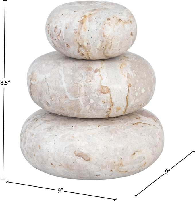 Pumpkin - 3 Piece Marble Decorative Object - Simple Home Plus