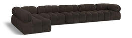Ames - 6 Piece Modular L-Shaped Sectional - Simple Home Plus