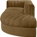 Rummi - Velvet Performance Fabric Upholstered 3 Piece Modular Sectional - Simple Home Plus