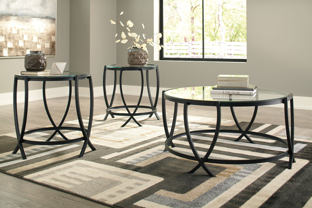 Tarrin - Occasional Table Set (Set of 3) - Black - Simple Home Plus