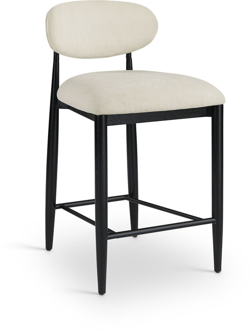 Riccio - Stool - Black Frame - Simple Home Plus