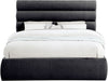 Adam - Chenille Fabric Bed With 52" Headboard - Simple Home Plus