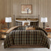 Hadley Plaid - Twin Oversized Cozy Spun Comforter Set - Multi - Simple Home Plus