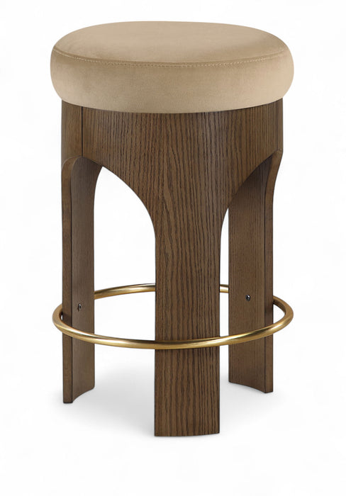 Bocceli - Counter Stool - Brown Base - Simple Home Plus