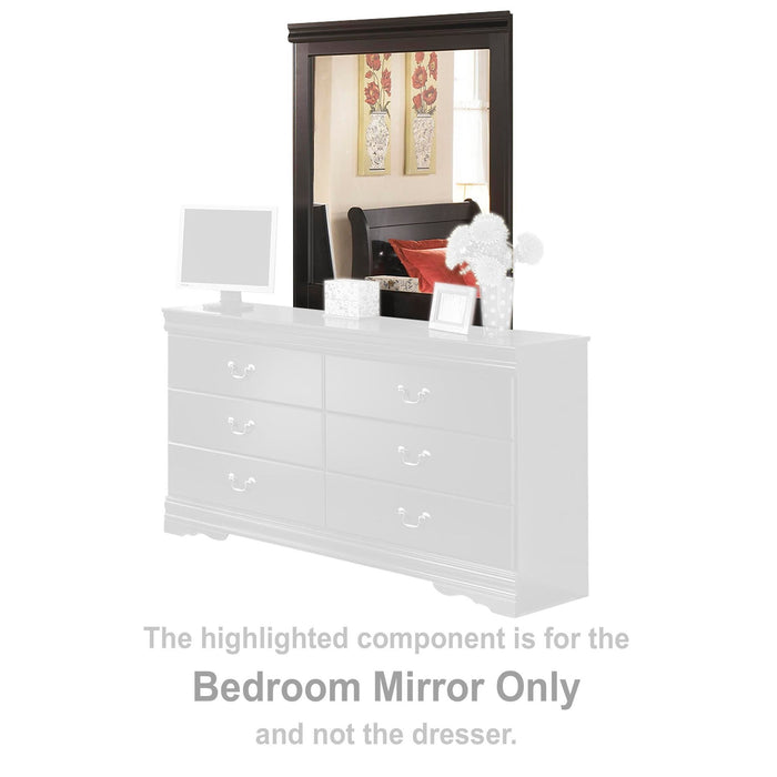 Huey Vineyard - Bedroom Mirror - Black - Simple Home Plus