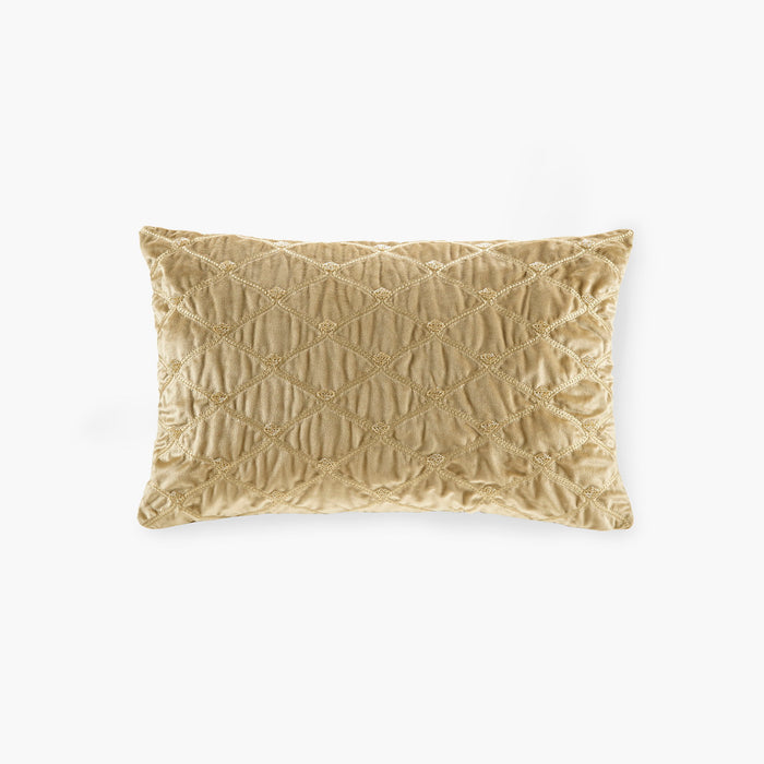 Aumont - Oblong Decor Pillow - Gold - Simple Home Plus