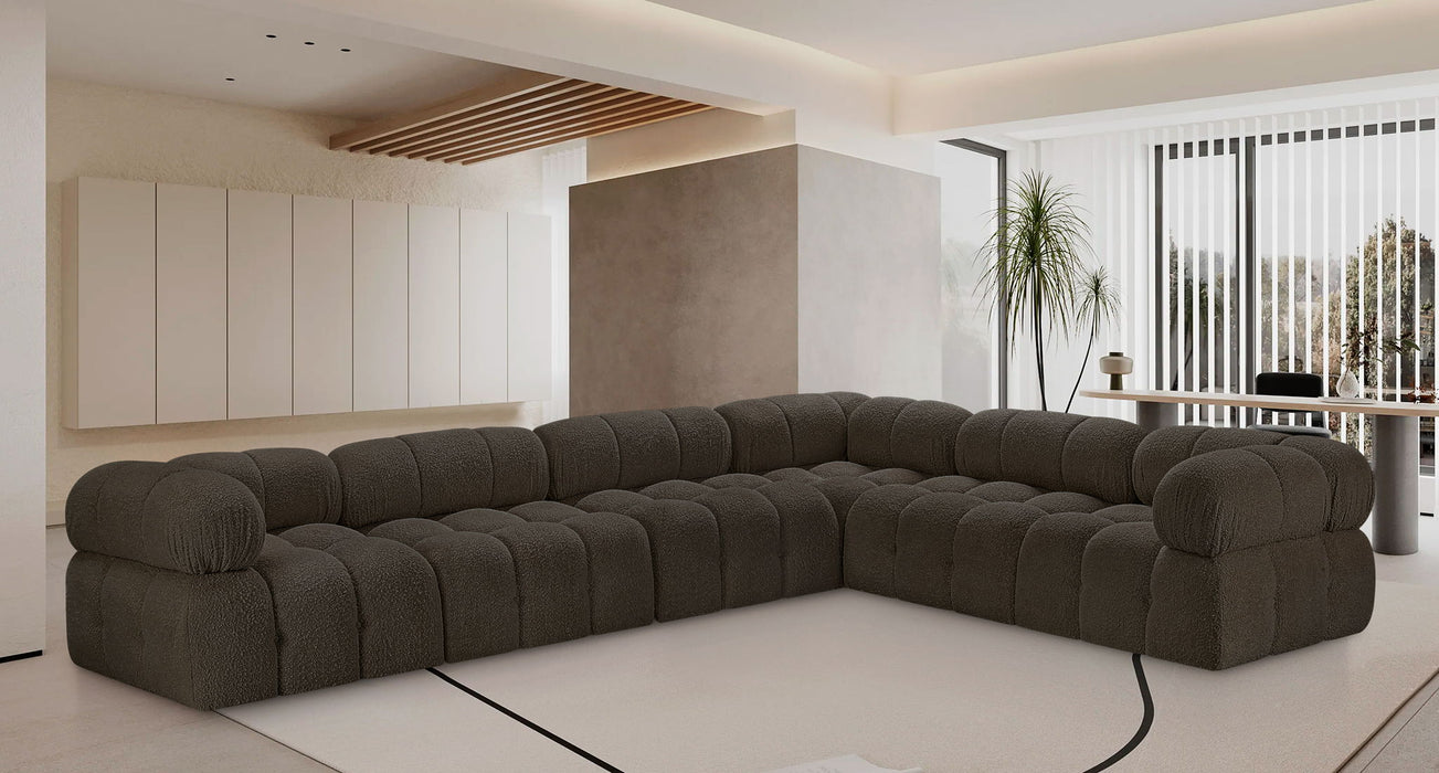 Ames - 6 Piece Modular Corner Sectional - Simple Home Plus