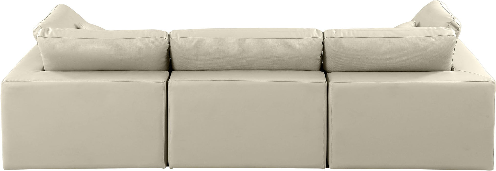 Comfy - Faux Leather Modular Sofa 3 Seats - Simple Home Plus