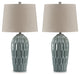 Hadbury - Ceramic Table Lamp (Set of 2) - Simple Home Plus