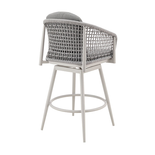 Rhodes - Outdoor Patio Swivel Bar Stool - Simple Home Plus