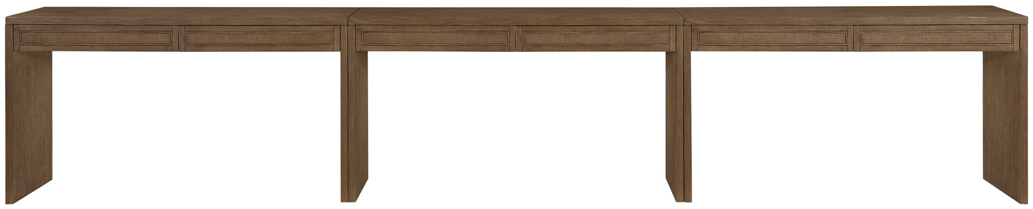 Avro - Solid Wood And Oak Veneer Desk - Simple Home Plus