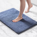 Marshmallow - 24" x 40" Bath Rug - Navy - Simple Home Plus