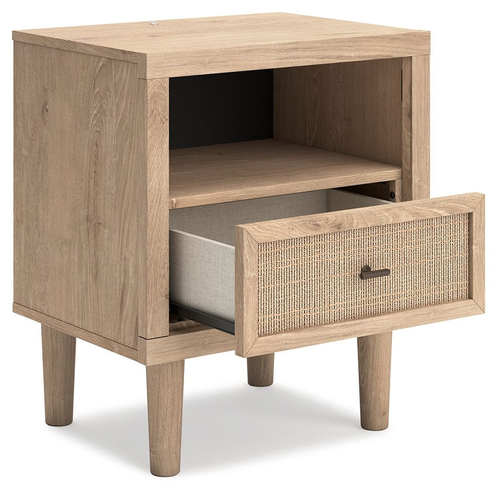 Cielden - Two-Tone - One Drawer Night Stand - Simple Home Plus