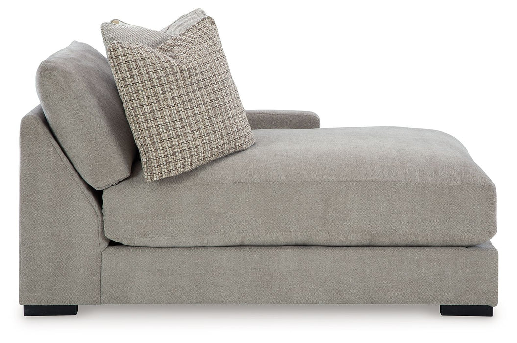 Aslan Court - Raf Corner Chaise - Pebble - Simple Home Plus